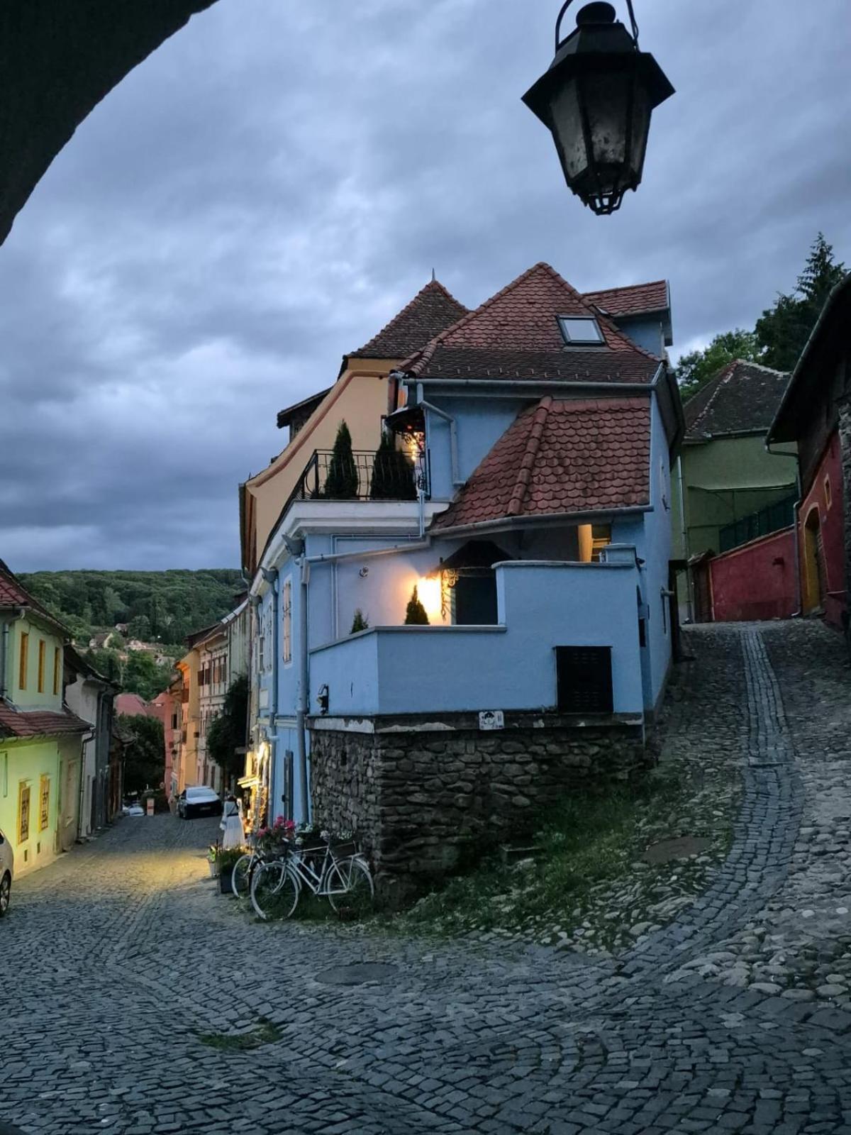 Blue House Citadel Elite Sighisoara Lägenhet Exteriör bild